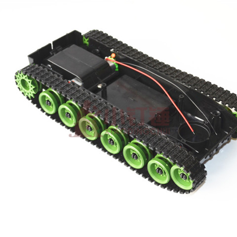 坦克履带车底盘 机器人平台 DIY改装3-8V arduino单片机