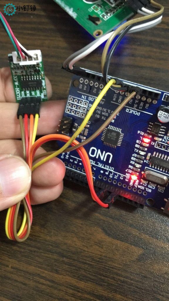 连线arduino和hx711