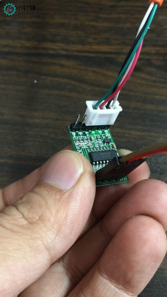 连线hx711和压力传感器