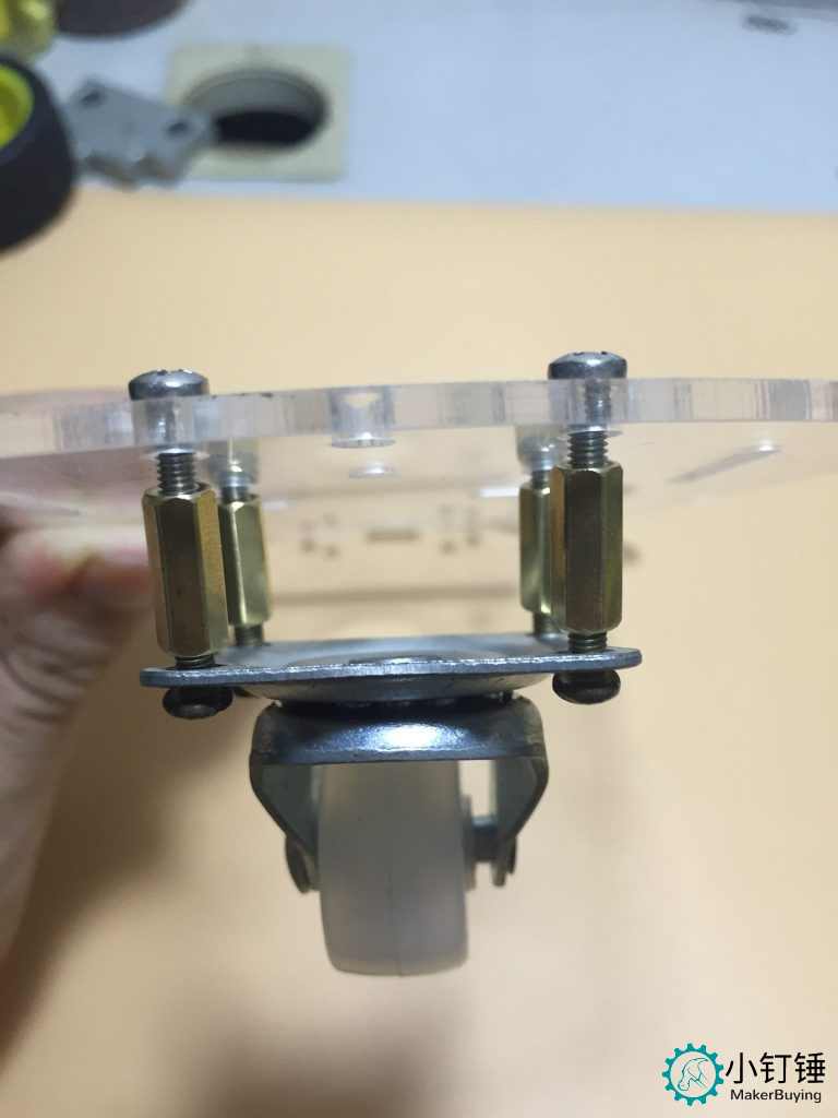 完整教程：拼装四通道遥控机器人小车DIY套件 电子积木 模型 SNP86