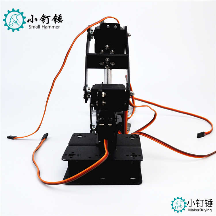 SNAM5800 6dof六自由度机械手臂 多自由度机器人 舵机抓取 带舵机