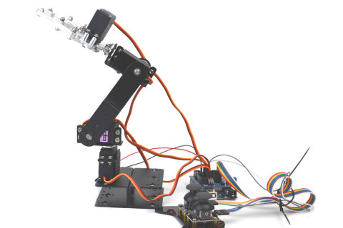 SNAR23 四自由度机械臂机器人arduino 效果演示