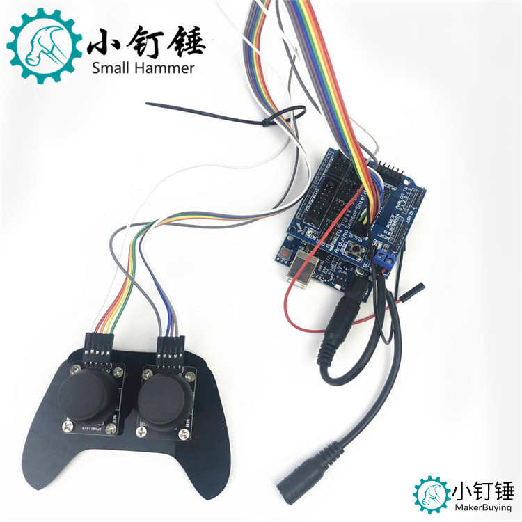 SNAM6000 3D打印四自由度机械臂 DIY机器人 拼装 sg90 3D打印产品
