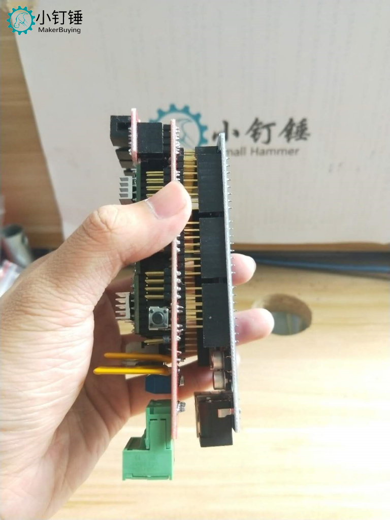 4.控制板部分安装