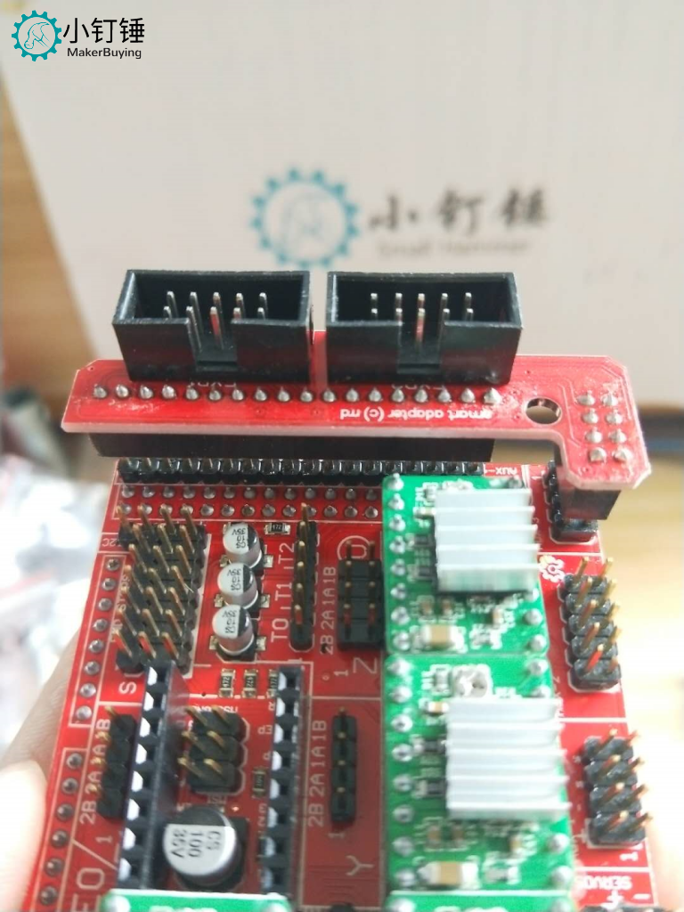 4.控制板部分安装