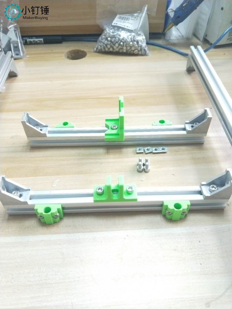 1.整体框架安装
