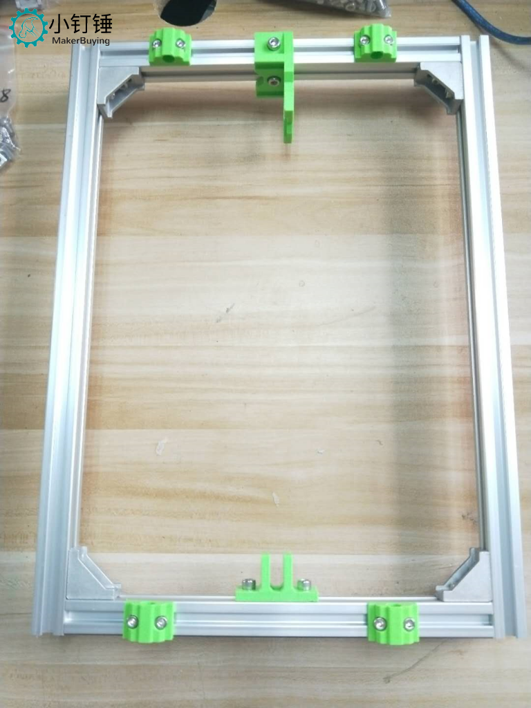 1.整体框架安装