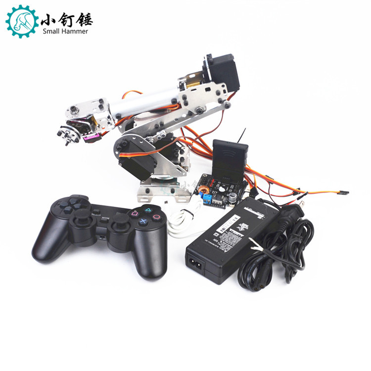 遥控机械手臂 6自由度机械手 abb工业机器人模型 六轴机器人 2