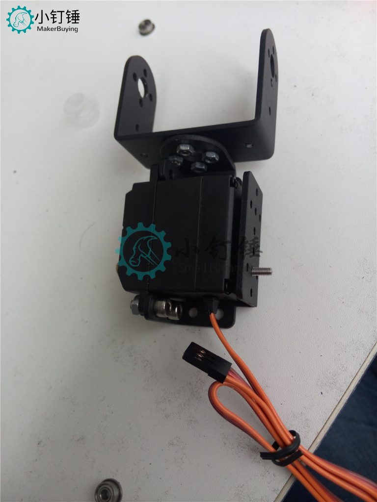 SNAM3100 8自由度 人形机器人不带舵机安装教程