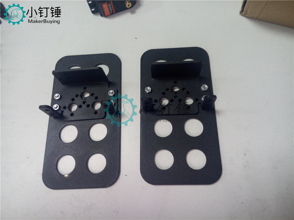 SNAM3100 8自由度 人形机器人不带舵机安装教程