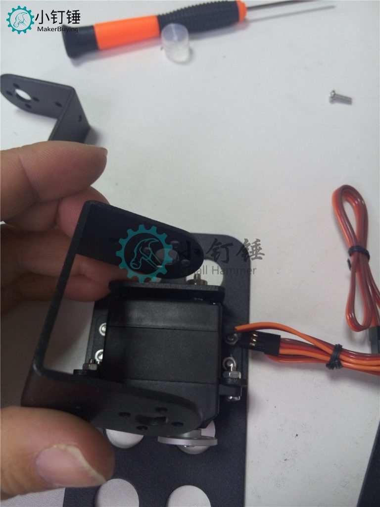 SNAM3100 8自由度 人形机器人不带舵机安装教程