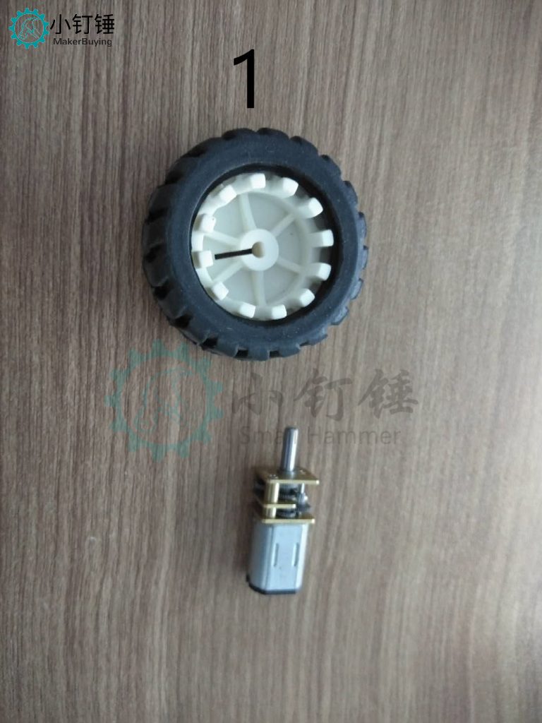SNC130 N20亚克力小车底盘安装教程