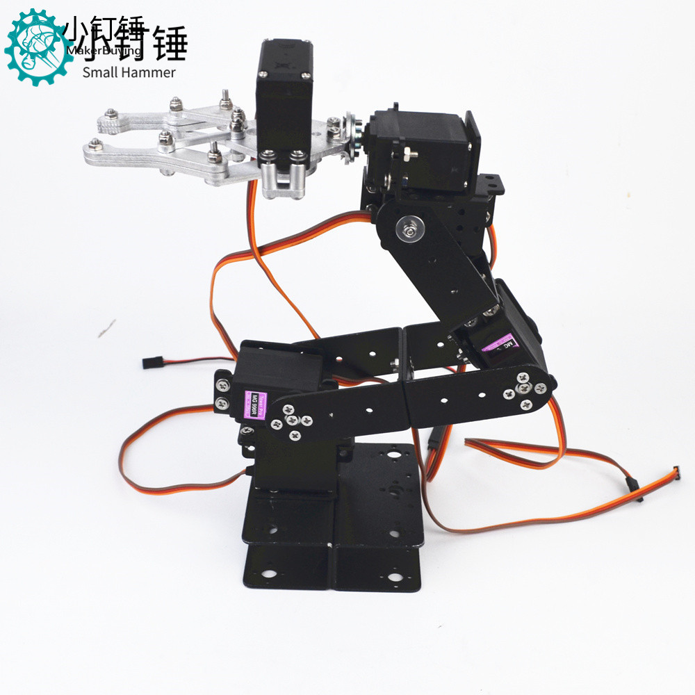 SNAM2300 SNAM2350 6dof六自由度机械手臂 机器人 mg996 创客DIY套件