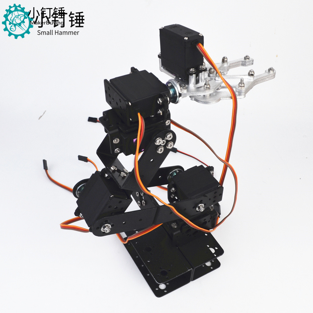 SNAM2300 SNAM2350 6dof六自由度机械手臂 机器人 mg996 创客DIY套件
