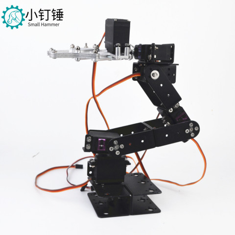 SNAM2300 SNAM2350 6dof六自由度机械手臂 机器人 mg996 创客DIY套件