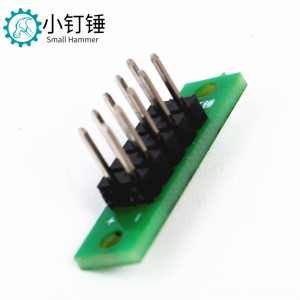 0027 杜邦5P接线座SN510  排针座 杜邦间距2mm 杜邦线转接板2排*5p针分线排针板