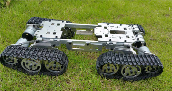 SN1300 坦克底盘 智能小车 履带底盘 连体机器人 越障 越障底盘 4WD 攀爬