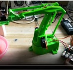 SNAM6600 3D打印四自由度机械臂