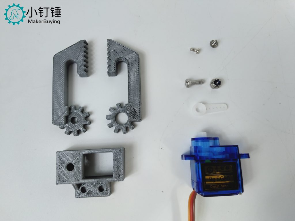 SNM2700 小夹子升级版sg90安装教程