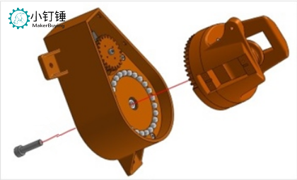 3D打印四自由度机械臂组装教程 SNAM6600