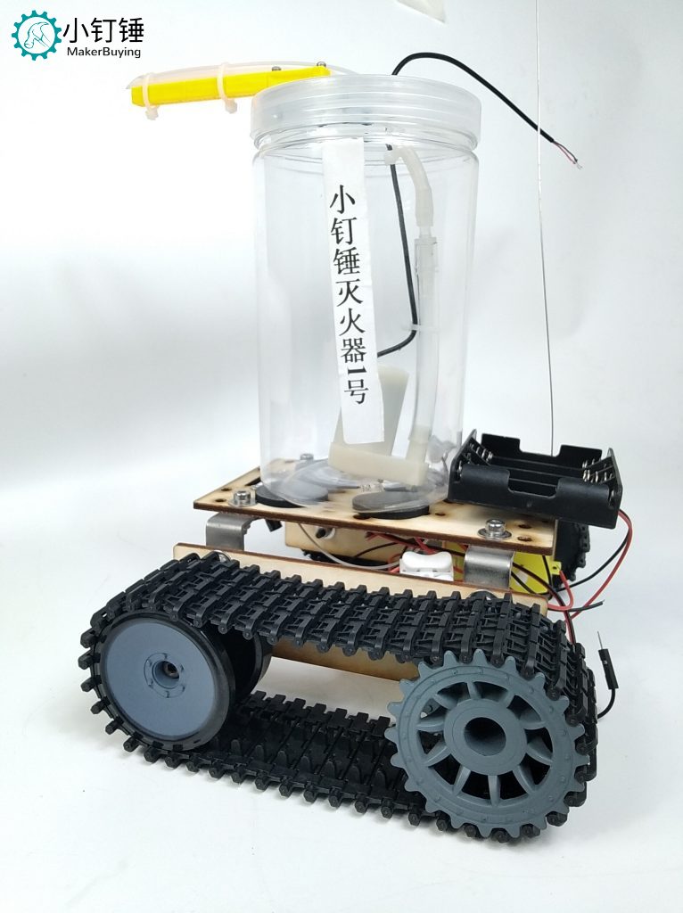 3.喷水系统组装