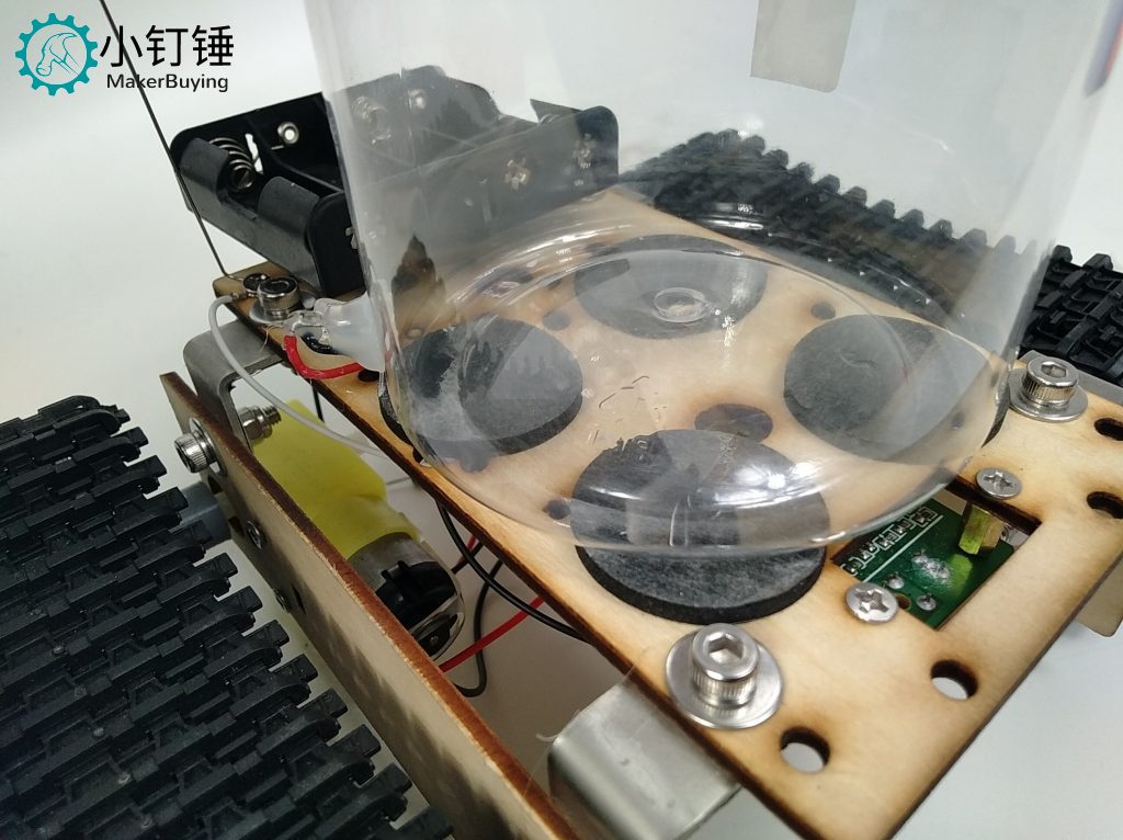 3.喷水系统组装