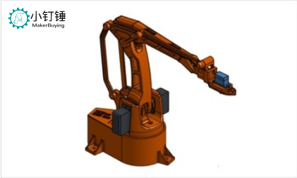 3D打印四自由度机械臂组装教程 SNAM6600