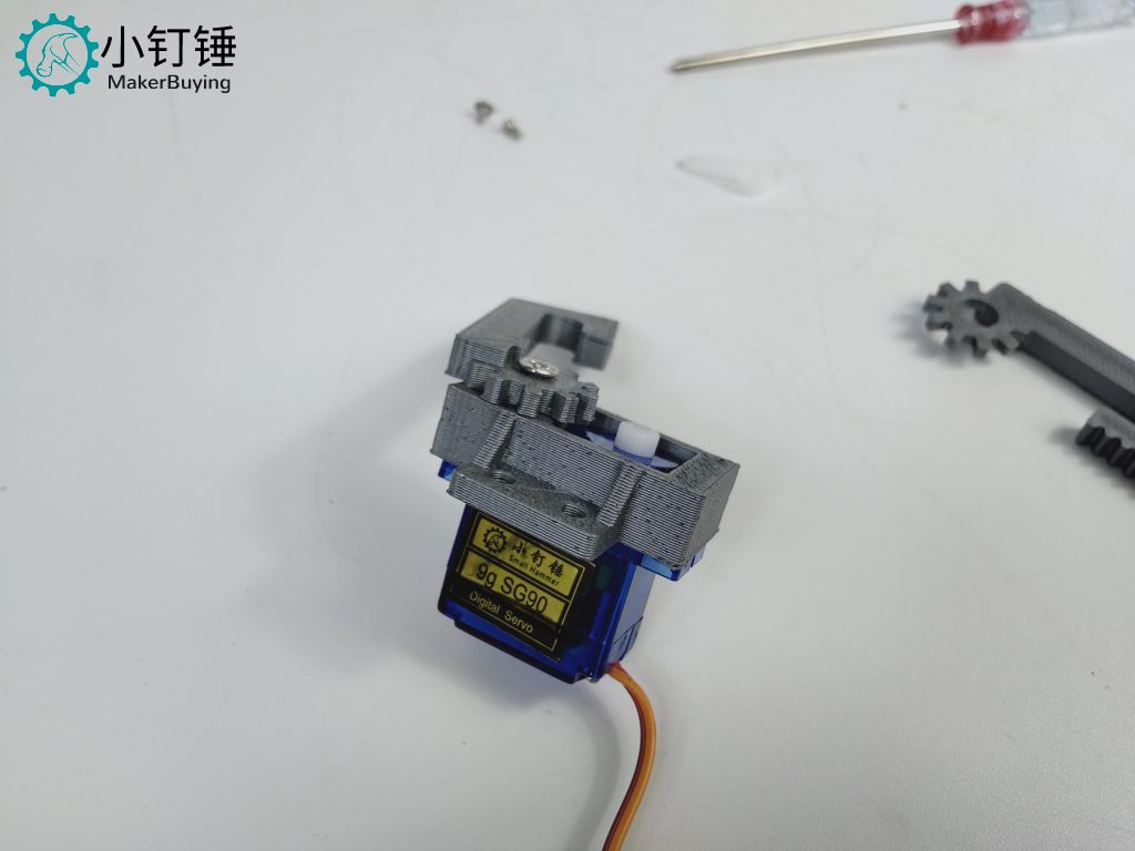 SNM2700 小夹子升级版sg90安装教程
