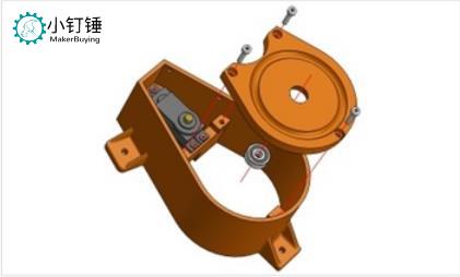 3D打印四自由度机械臂组装教程 SNAM6600