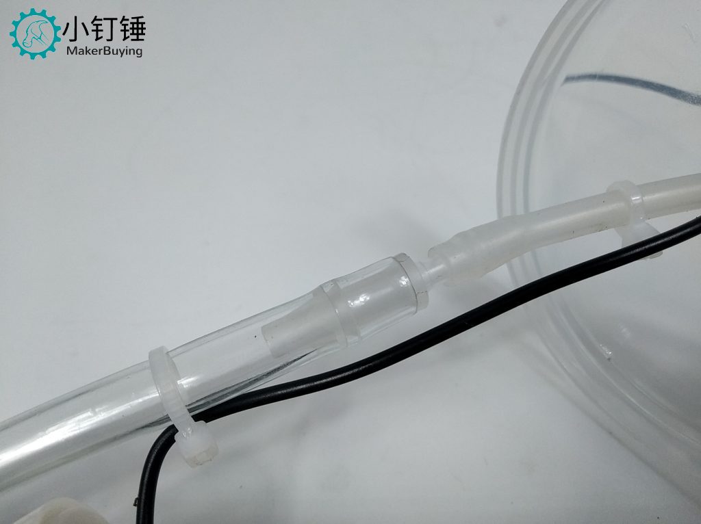 3.喷水系统组装