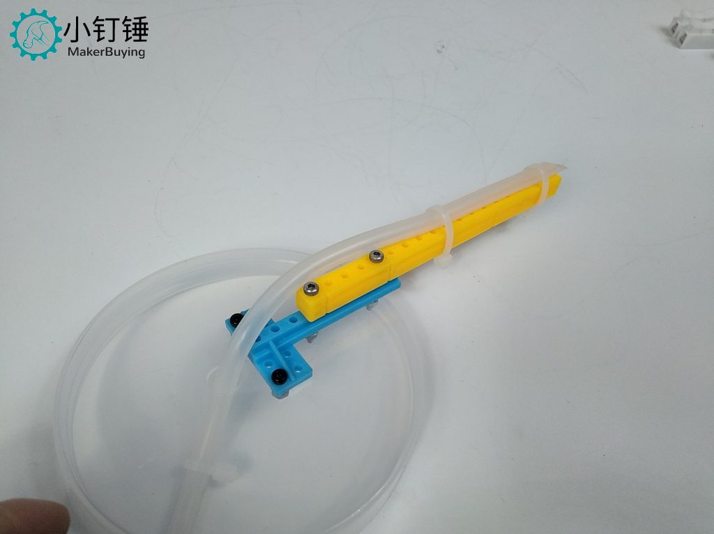 3.喷水系统组装