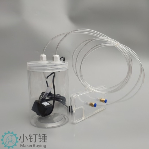 DIY手机设备水冷循环水箱+手机壳 水冷式液冷 水桶水泵USB手机散热器XDC13