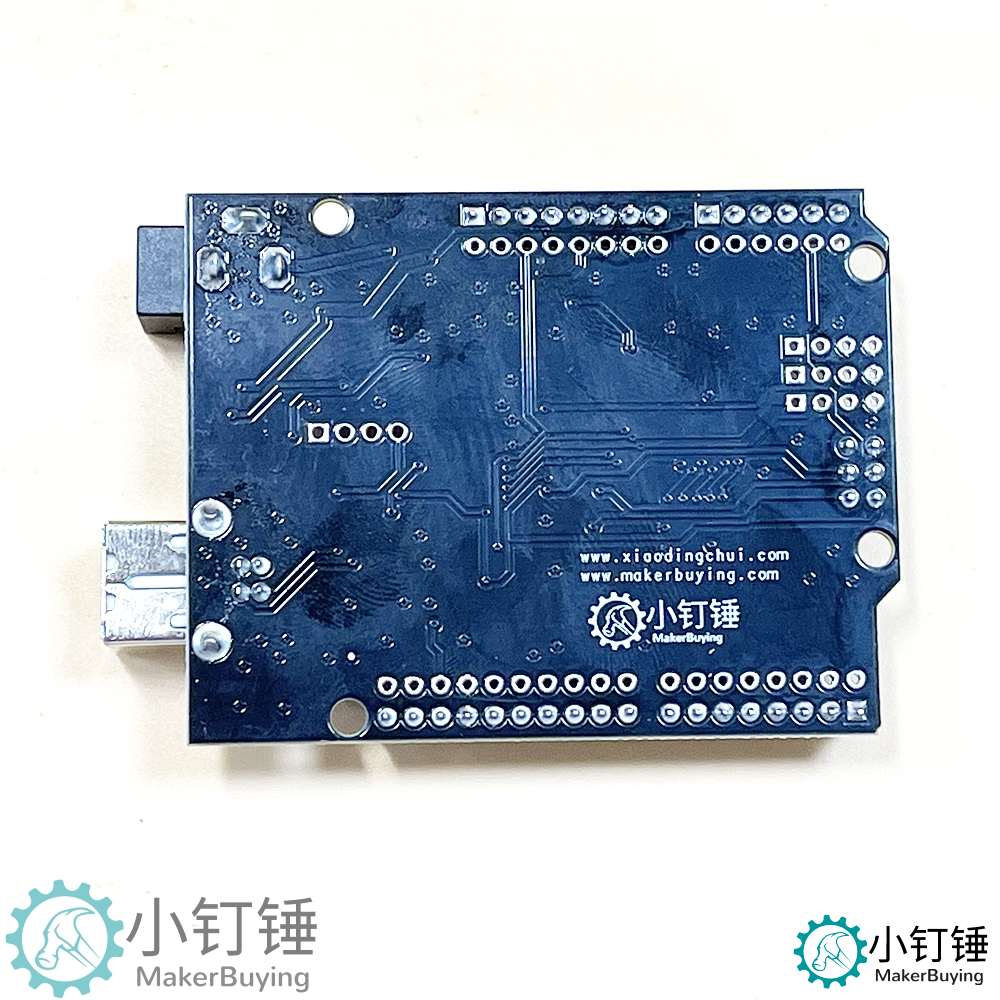 0008 小钉锤UNO开发板黑色带线SNAX2   开发板编程板R3 米思齐 智能小车DIY控制板