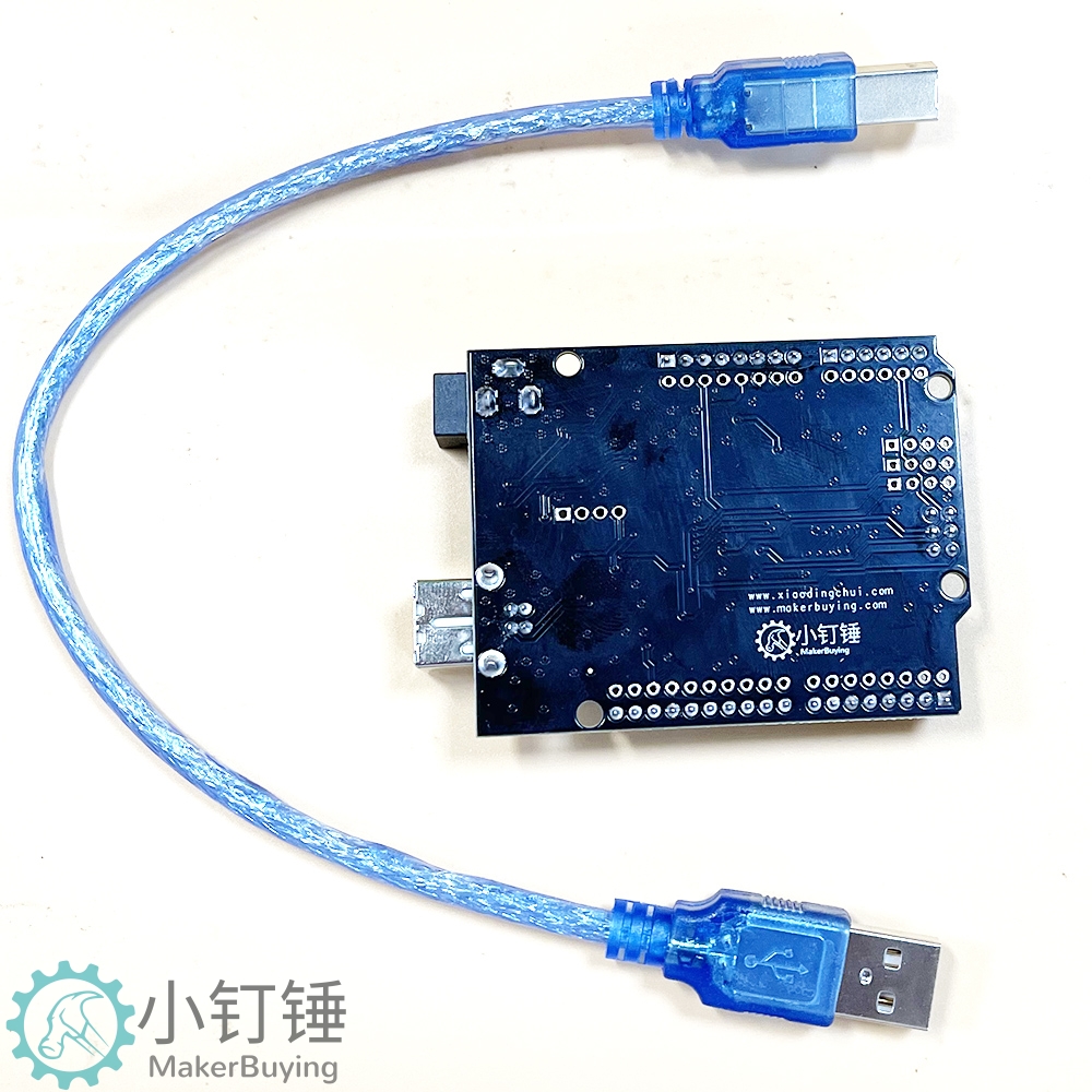 0008 小钉锤UNO开发板黑色带线SNAX2   开发板编程板R3 米思齐 智能小车DIY控制板