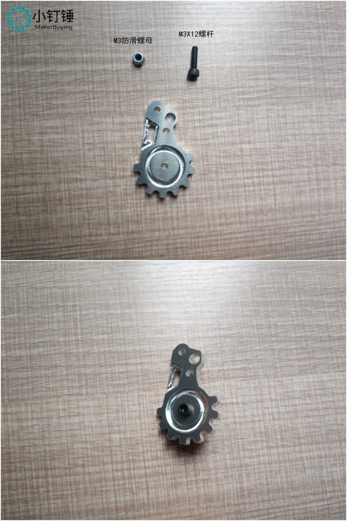 SNM3200 金属机械爪20A不带舵机 安装教程