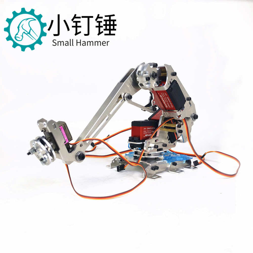 SNAM7300 六自由度202带舵机不带吸盘安装教程