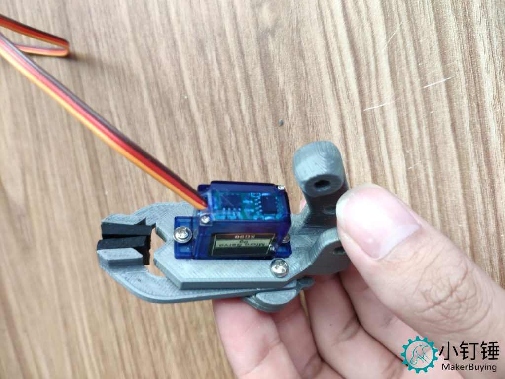 SNAM7400 3D打印EZ银色机械臂安装教程