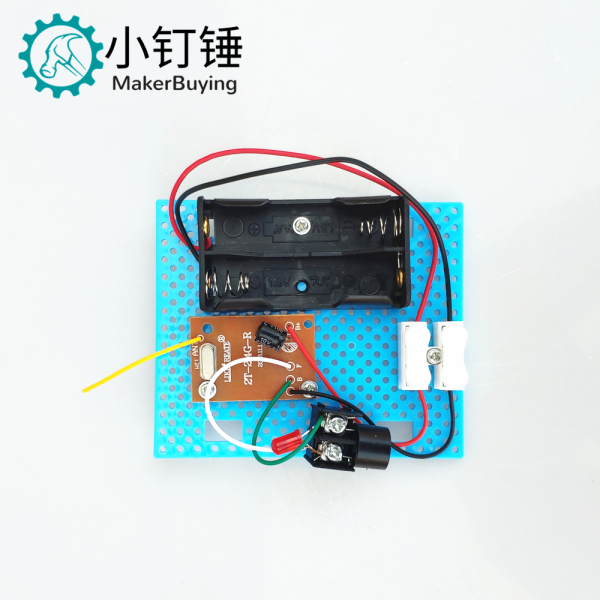 SNP95 2.4G无线电发报机模型 科学实验手工制作 中小学生科技制作自制电报机摩尔斯电码