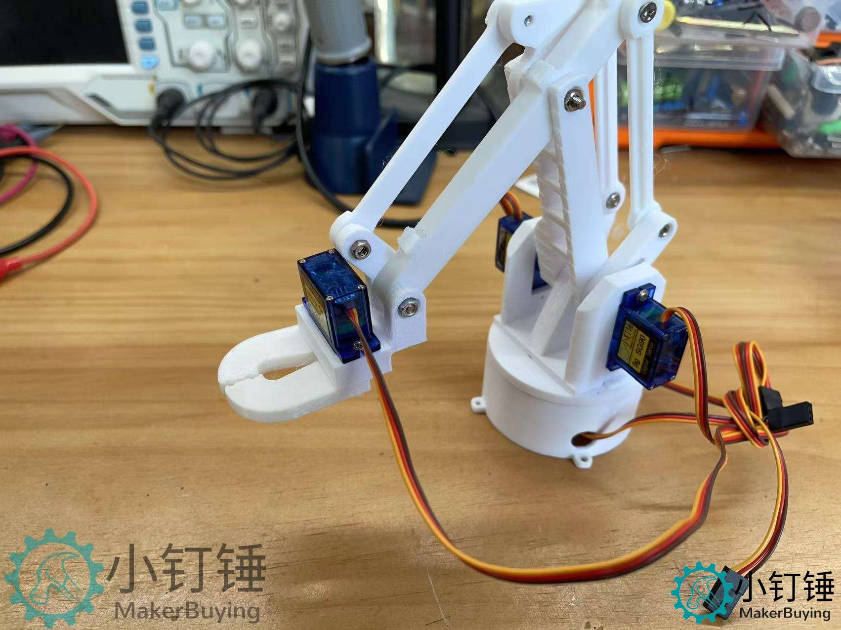 SNAM7500 3D打印白色机械臂安装教程v0.1