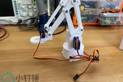 SNAM7500 3D打印白色机械臂安装教程v0.1