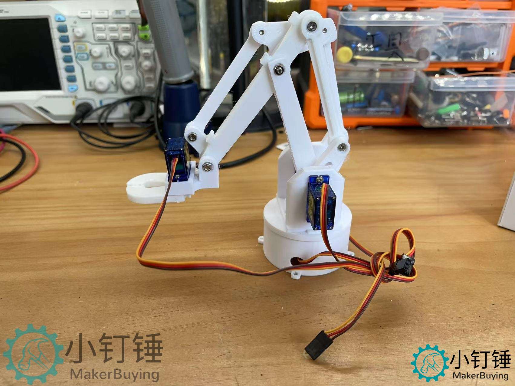 SNAM7500 3D打印白色机械臂安装教程v0.1