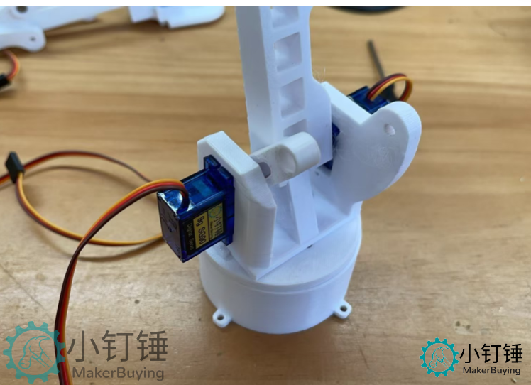 SNAM7500 3D打印白色机械臂安装教程v0.1