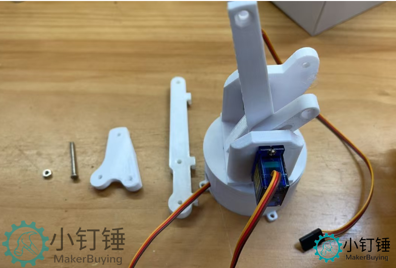 SNAM7500 3D打印白色机械臂安装教程v0.1