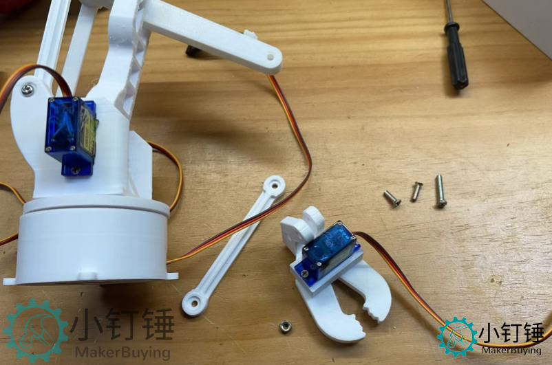 SNAM7500 3D打印白色机械臂安装教程v0.1