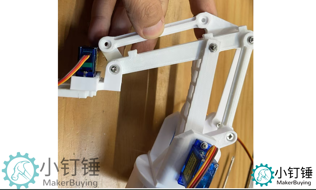 SNAM7500 3D打印白色机械臂安装教程v0.1
