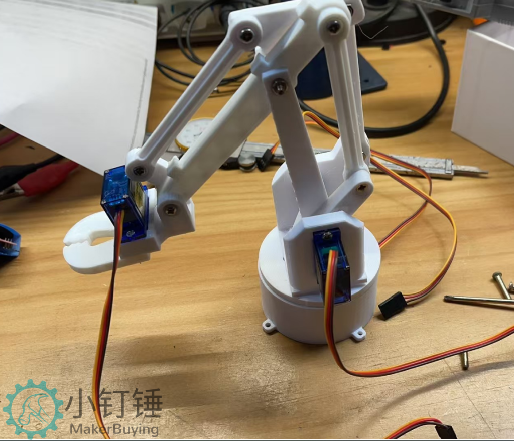 SNAM7500 3D打印白色机械臂安装教程v0.1