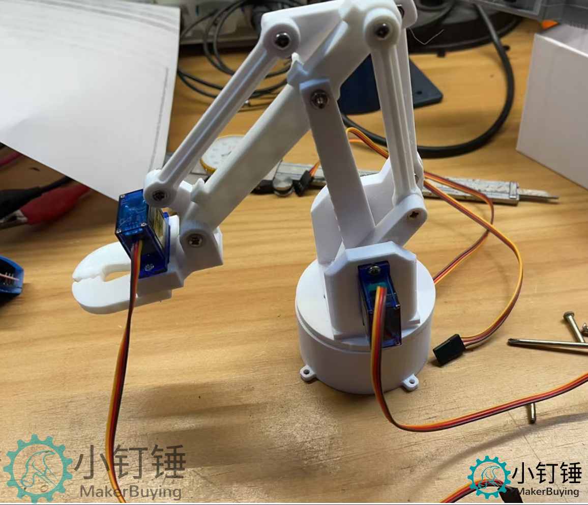 SNAM7500 3D打印白色机械臂安装教程v0.1