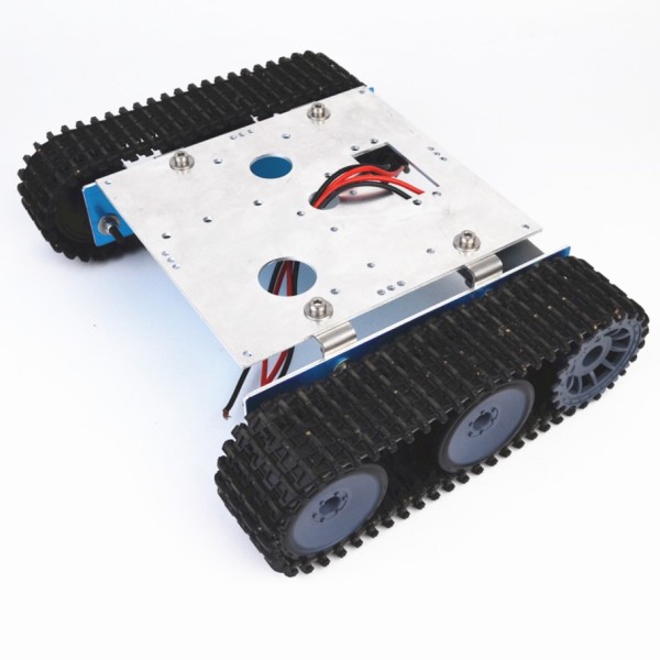 0029 铝合金火星坦克底盘7-12v SN8100 机器人底盘 履带车底盘for arduino 拼装套件
