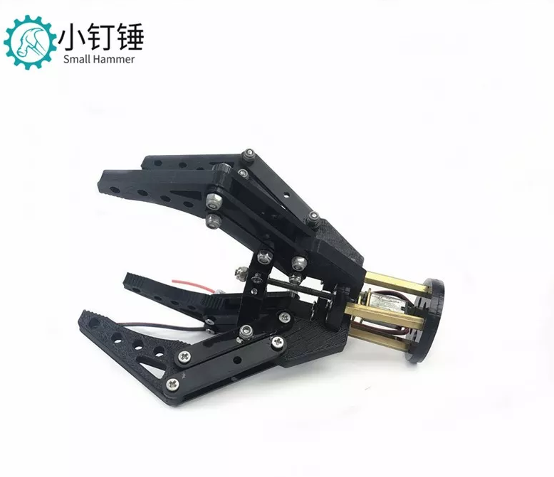 机械手抓爪 3D打印N20马达夹子6V 亚克力 机器人夹持器玩具小钉锤SNM2500