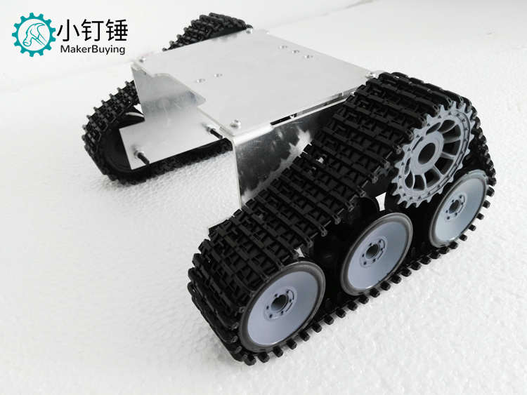 ROT-4 履带 越野车 瓦力机器人底盘 坦克 小车平台 SN5600